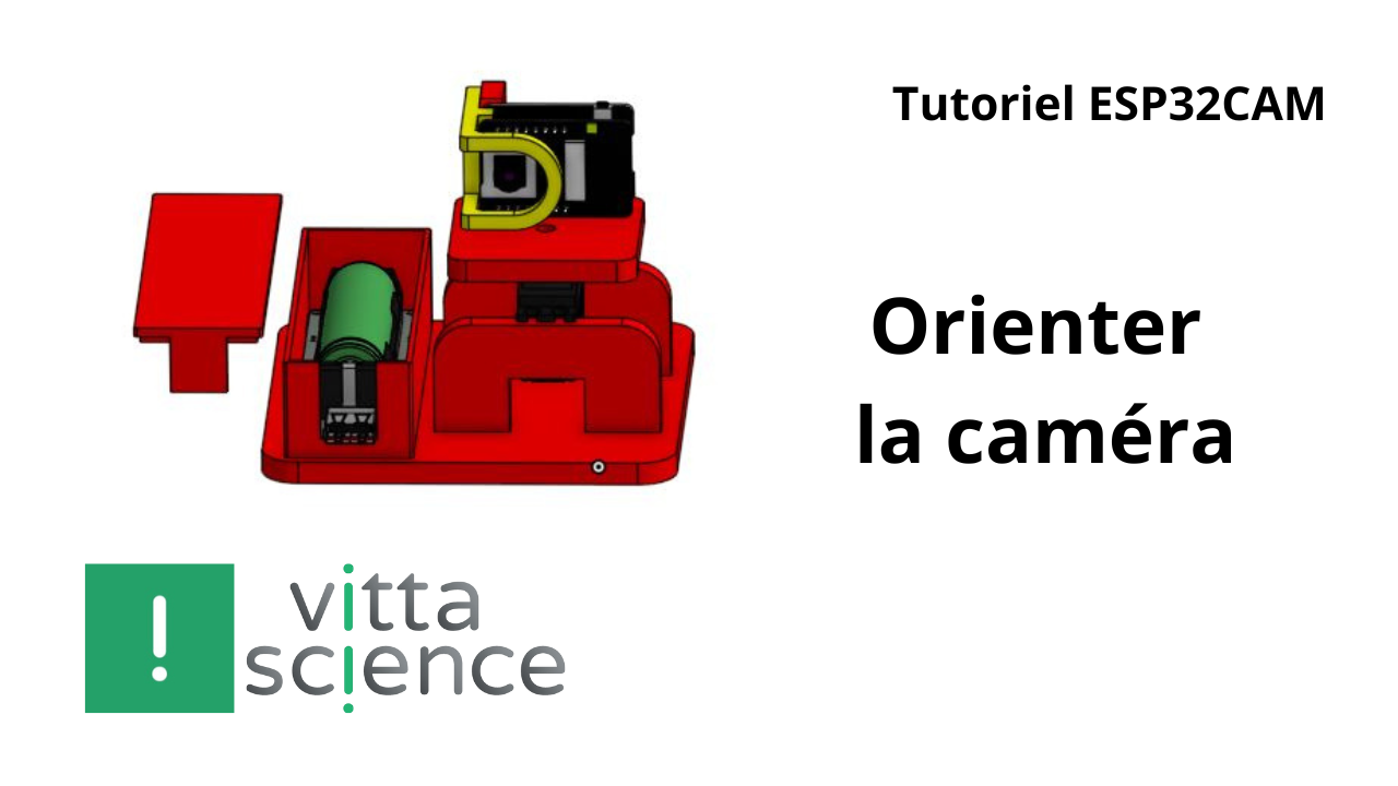 ESP32CAM : Diriger sa caméra depuis une page web